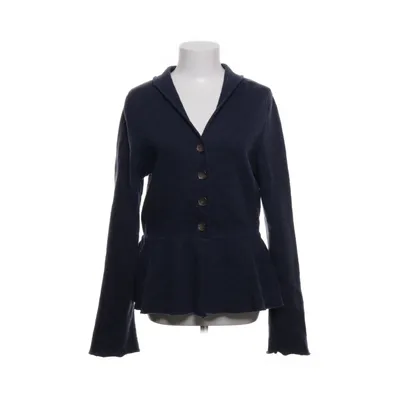 Cardigan (Bleu) de Gobidust Laine de mouton