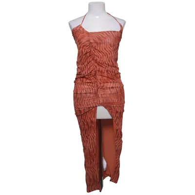 Kleid (Orange) von Zara Elasthan, Polyester