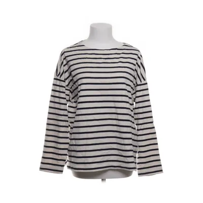 Långärmad t-shirt (Vit, Svart) från Uniqlo Bomull