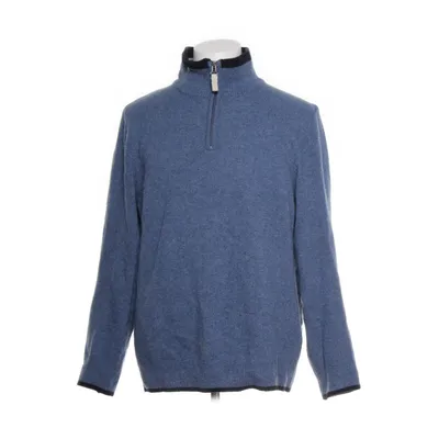 Turtleneck (Blue) from Allan Clark Polyamide, Wool