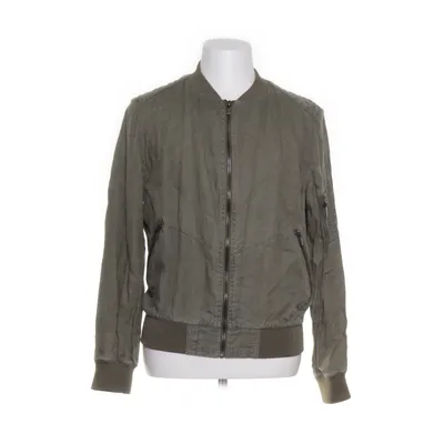 Bomber jacket (Green) from Zara Man Cotton, Linen