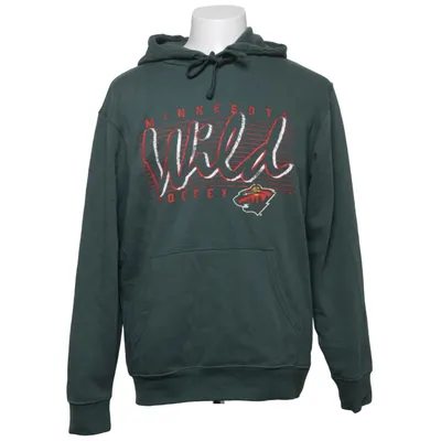 Hoodie (Green) from NHL Cotton, Polyester