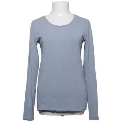 T-shirt à manches longues (Bleu) de Organic Basics Élasthane, Coton biologique