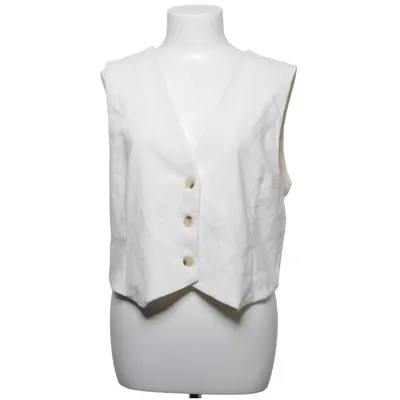 Gilet de costume (Beige) de H&M Coton, Élasthane, Polyester, Viscose
