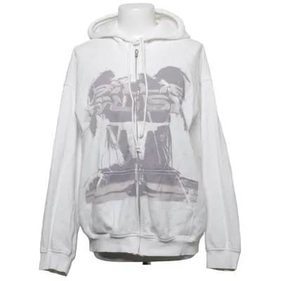 Hoodie (Multicolored, White) from Divided by H&M Cotton, Polyester