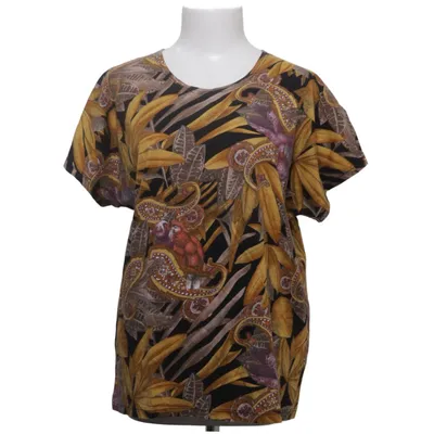Top (Black, Yellow, Brown) from Mazzarelli Cotton