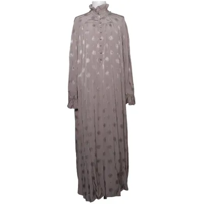Maxikleid (Grau, Beige) von Sandra Mansour x H&M Viskose