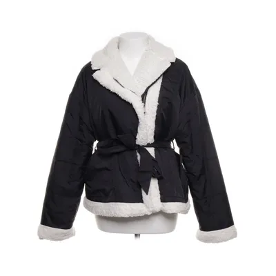 Vinterjakke (Sort, Beige) fra Shein Polyester