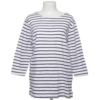 Long sleeve T-shirt (Blue, White) from Just Great Collection Cotton