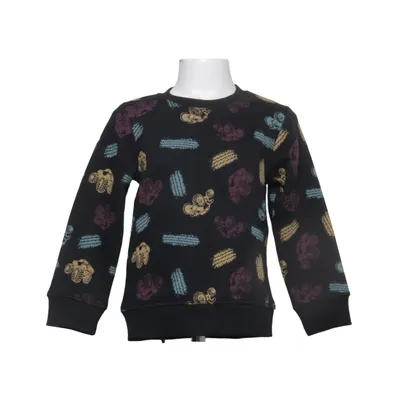 Collegetröja (Svart, Flerfärgad) från MyWear Kids Bomull, Polyester