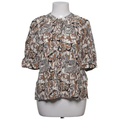 Chemise à manches courtes (Blanc, Marron, Noir) de Whistles Cupro, Viscose