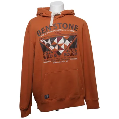 Huvtröja (Orange) från Ben Stone Bomull, Elastan, Polyester