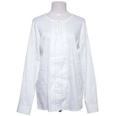Blouse (Blanc) de Soluzione Coton, Élasthane, Polyamide