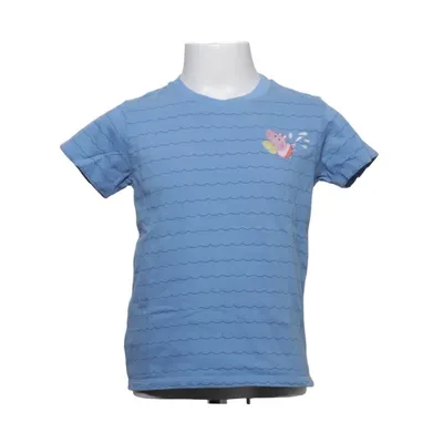 T-shirt (Blue) from Uniqlo Baby Cotton, Polyester