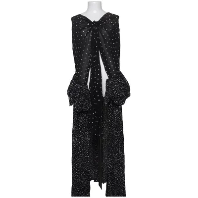 Maxi jurk (Zwart, Wit) van Zara Collection Viscose