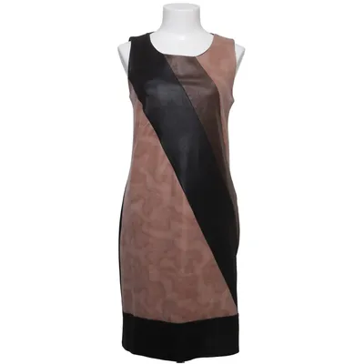 Klänning (Beige, Svart, Brun) från Cami Elastan, Polyester, Viskos