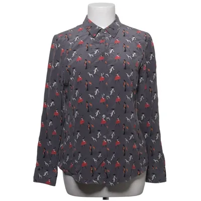 Bluse (Grau, Mehrfarbig) von Charlie Seide