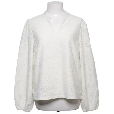 Blouse (Blanc) de Object Polyester, Élasthane