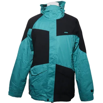 Ski jacket (Black, Turquoise) from Nitro Polyamide, Polyester, Polyurethane