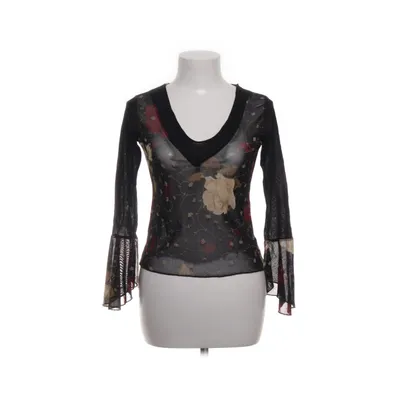 Blus (Svart, Flerfärgad) från Glitzy Elastan, Polyester