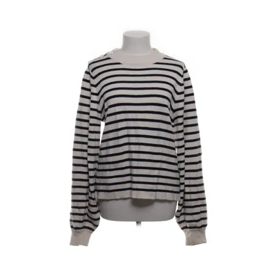 Sweater (Hvid, Sort) fra Ganni Kashmir, Polyamid, Viscose, Uld