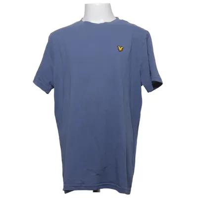 T-shirt (Bleu) de Lyle & Scott Coton, Élasthane, Polyester