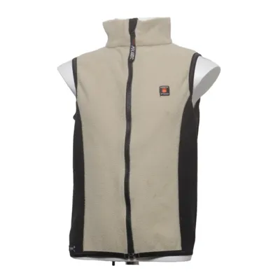 Fleece vest (Beige, Black) from Polartec Polyester
