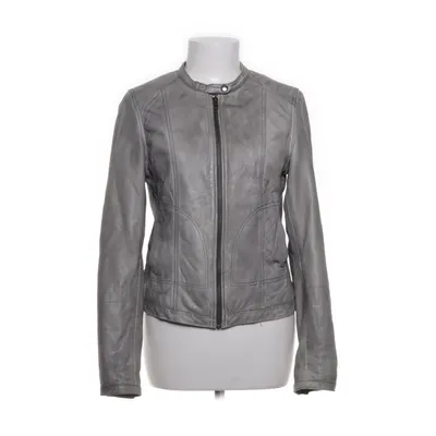 Leren jack (Grijs) van JSFN Polyester