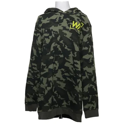 Huvtröja (Grön, Svart, Flerfärgad) från Warp Bomull, Polyester