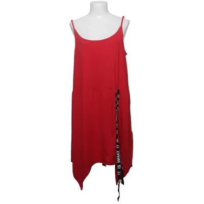 Jurk (Rood) van Tredy Elastaan, Viscose