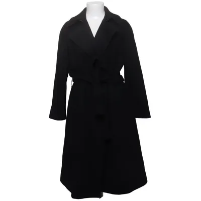 Coat (Black) from Network Acetate, Cashmere, Polyamide, Wool