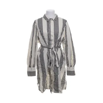 Skjortklänning (Vit, Svart) från H&M Modern Classic Bomull