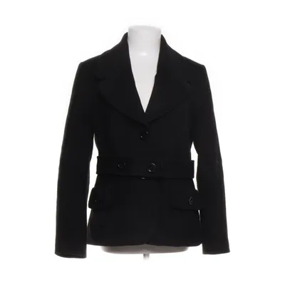 Kappa (Svart) från Massimo Dutti Woman Polyester, Ull