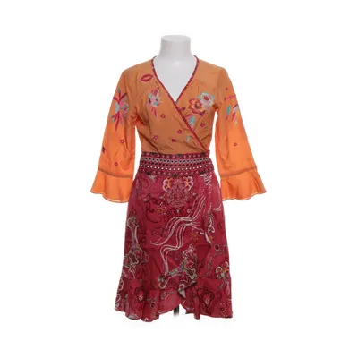 Wikkeljurk (Rood, Oranje, Meerkleurig) van Odd Molly Katoen, Zijde, Viscose