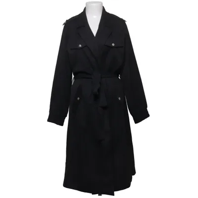 Trenchcoat (Gina Maria Long Elastic Trenchcoat) fra ONLY Blue Denim Polyester