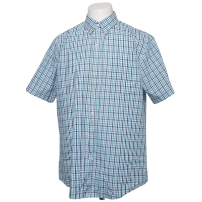 Korte mouwen shirt (Blauw, Groen, Wit) van Van Heusen Katoen, Polyester