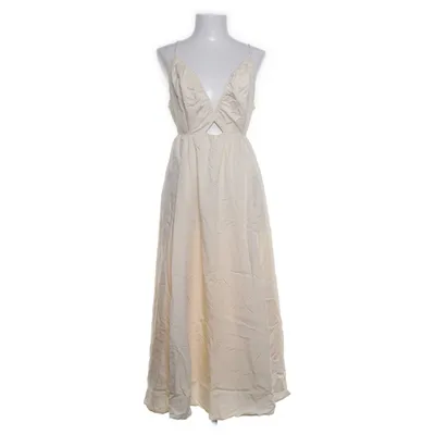 Maxi jurk (Wit) van H&M Trend Polyamide, Viscose, Katoen