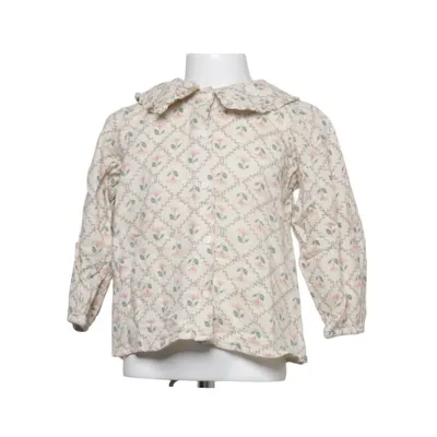 Blouse (Meerkleurig, Beige) van H&M Katoen