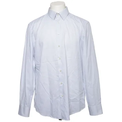 Shirt (Blauw, Wit) van Jake*s Collection Katoen