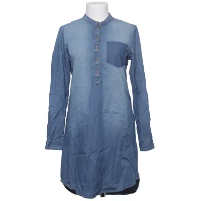 Denim jurk (Blauw) van Jacqueline de Yong Katoen