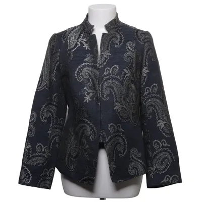 Jacke (Blau, Mehrfarbig) von Zara Woman Acetat, Polyester, Wolle