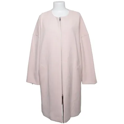 Frakke (Pink) fra H&M+ Elastan, Polyester, Viscose