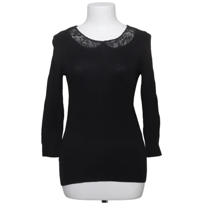Sweater (Black) from Ann Taylor Loft Cotton, Viscose, Wool