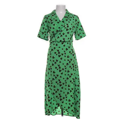 Omlottklänning (Grön, Svart) från Never Fully Dressed