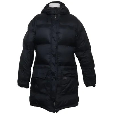 Down coat (Black) from Camera Down, Feather, Polyamide