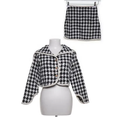 Skirt suit (Black, White) from Classic Fashion Collection