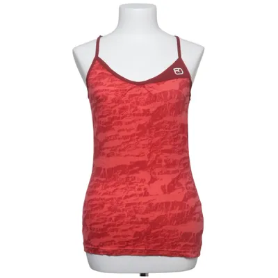 Sport tanktop (Rood, Meerkleurig) van Ortovox Polyamide, Wol