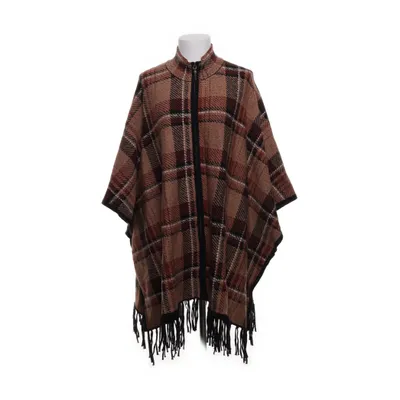 Poncho (Beige, Brun, Röd) från Tahari Nylon, Polyester, Viskos