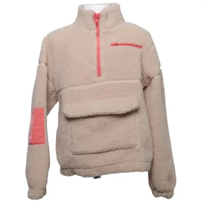 Fleecetröja (Beige, Röd) från KappAhl Polyester