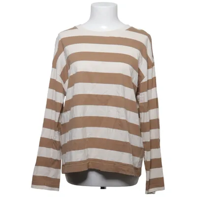 Långärmad t-shirt (Beige, Vit) från Arket Bomull